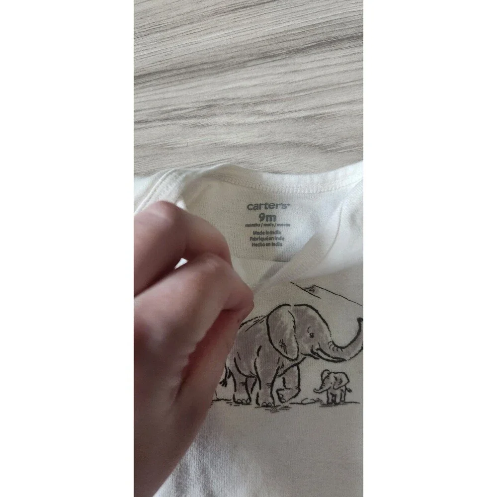 Carter’s Child of Mine Baby Outfit Bundle 9M 7pc Hoodie Bodysuit Pants‎ Set
